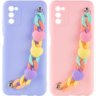 Чохол Heart з ланцюгом на Samsung Galaxy A25 5G фото 1 Чохол Heart з ланцюгом на Samsung Galaxy A25 5G фото 1 з 1