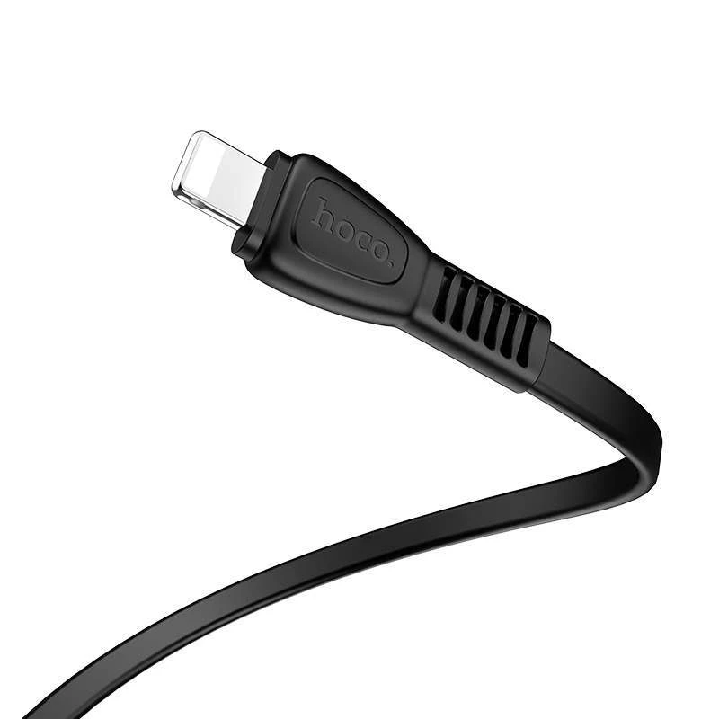 Дата кабель Hoco X40 Noah USB to Lightning (1m) – Чорний. Фото 3 з 4