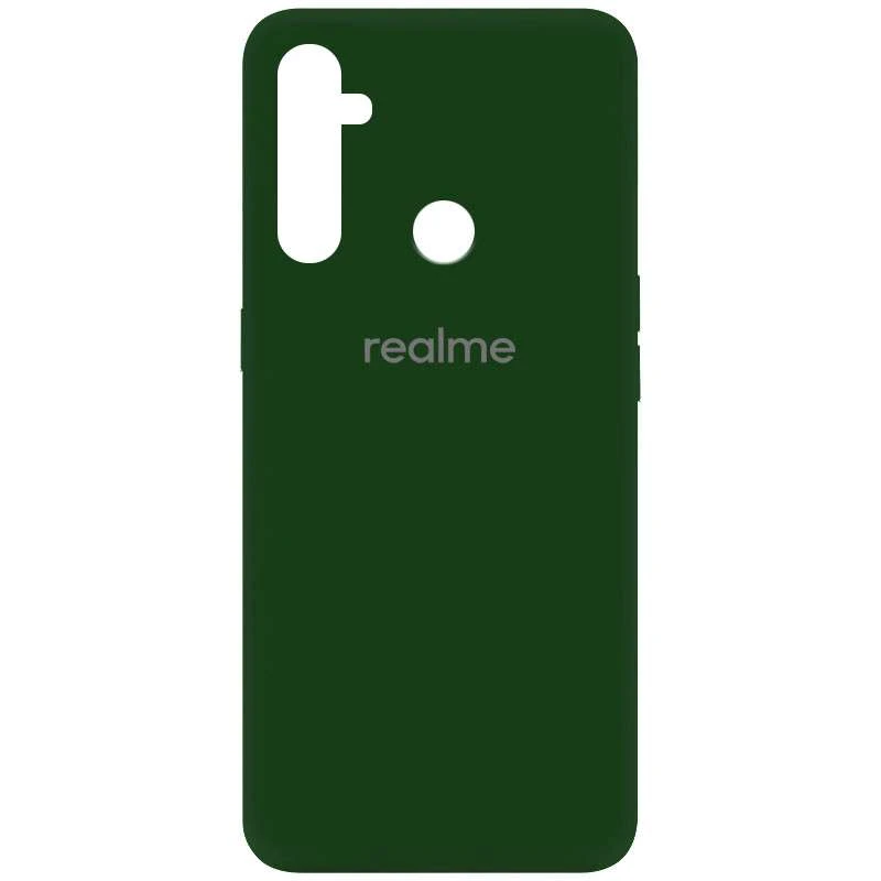 

Чохол My Colors з закритим низом на Realme C3 (Зелений / Dark green)