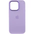 Чохол Silicone Case з металевими кнопками на Apple iPhone 14 Pro (6.1") – Бузковий / Lilac. Фото 3 з 9