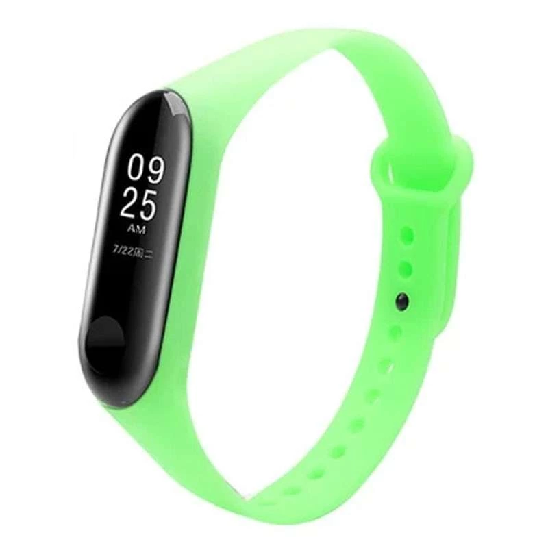 

Силиконовый ремешок Neon для Xiaomi Mi Band 5 (Салатовый), Салатовий