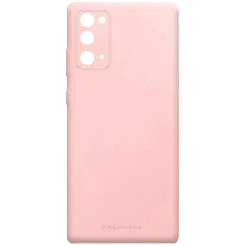 

Силіконовий чохол Molan Cano Smooth на Samsung Galaxy Note 20 (Рожевий)