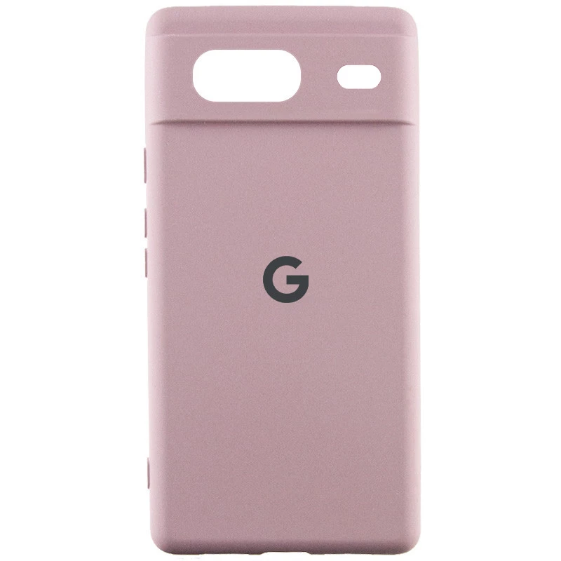 Чехол Silicone Case Lakshmi Premium L с закрытой камерой для Google Pixel 8a – Розовый / Pink Sand. Фото 1 из 1