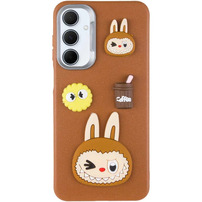 Чохол Labubu Toys для Xiaomi Redmi Note 12 4G – Labubu / Brown. Фото 3 з 7