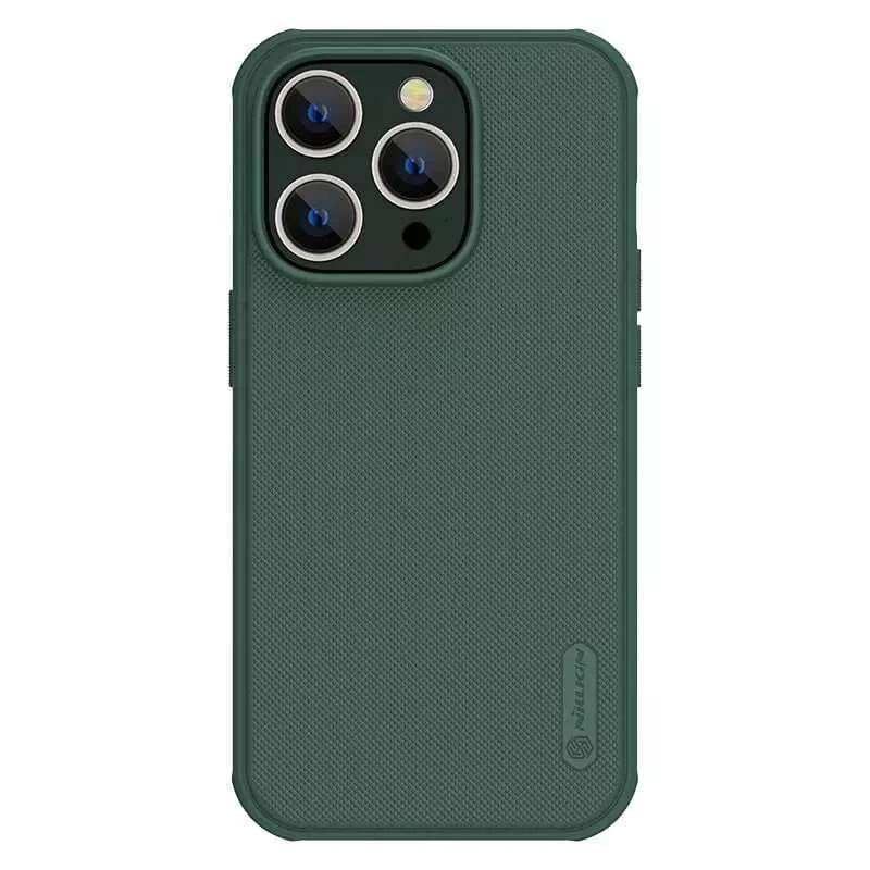 

Пластиковая накладка Nillkin Pro для Apple iPhone 14 Pro (6.1") (Зеленый / Deep Green), Зелений / deep green