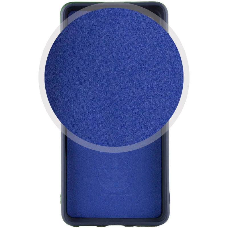 Чохол Silicone Case Lakshmi з закритою камерою на Oppo A78 4G – Синій / Midnight Blue. Фото 2 з 2