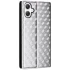 Шкіряний чохол-книжка Rhombus Book для Samsung Galaxy A17 4G/5G – silver. Фото 2 з 5
