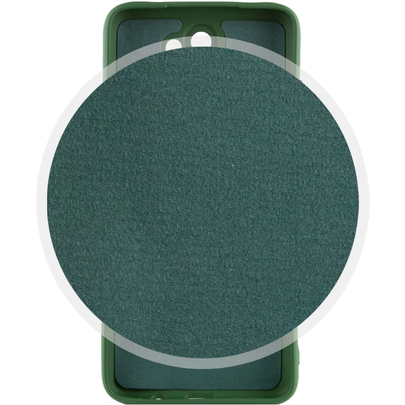 Чехол Silicone Case Lakshmi Elit для Xiaomi Redmi 9 – Зеленый / Dark green. Фото 2 из 4