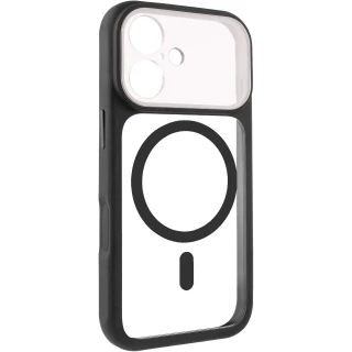 Чохол TPU+PC GETMAN Moon Clear with MagSafe для Apple iPhone 16 фото 1 з 8