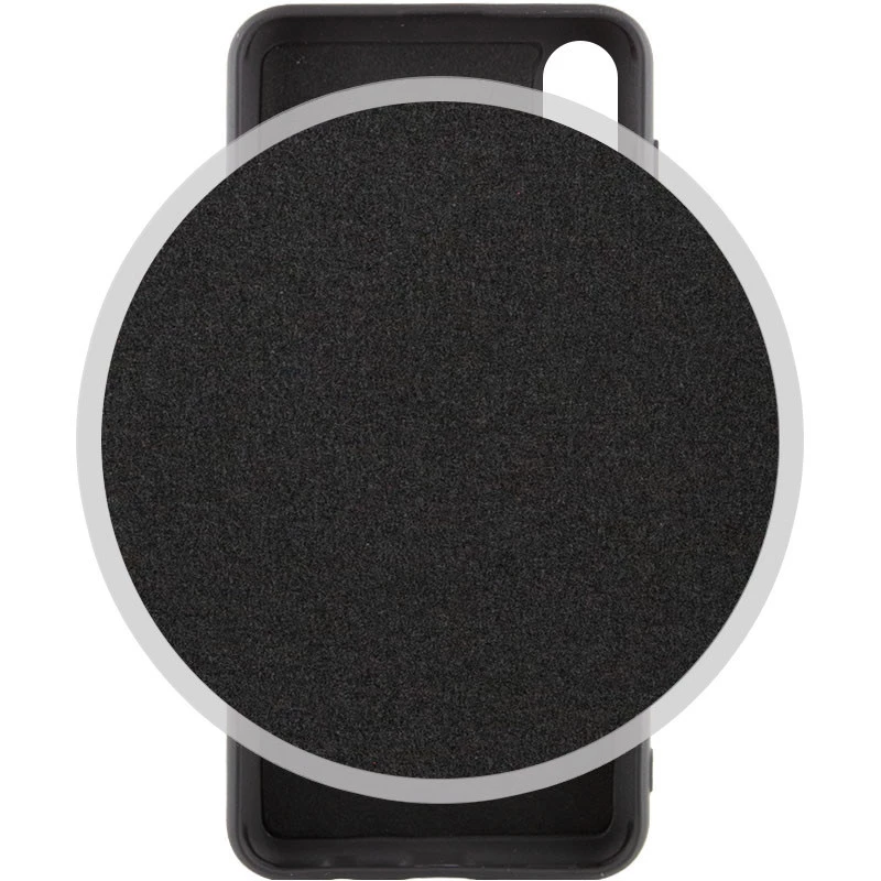 Кольоровий силіконовий чохол GETMAN на Samsung Galaxy A50 (A505F) / A50s / A30s – Чорний / Black. Фото 3 з 8