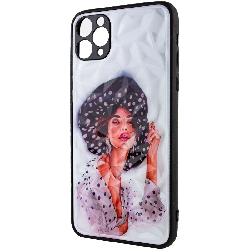 Стеклянный чехол Prisma Ladies на Apple iPhone 11 Pro Max (6.5") – Girl in a hat. Фото 4 из 7