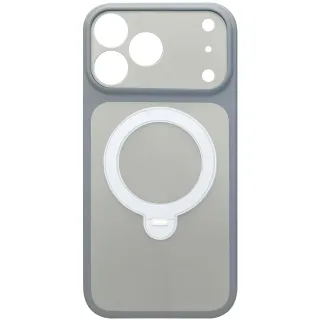 Чехол Ummi Full Camera with Magnetic Fit HQ Ring для Apple iPhone 17 Pro (6.3") — Grey