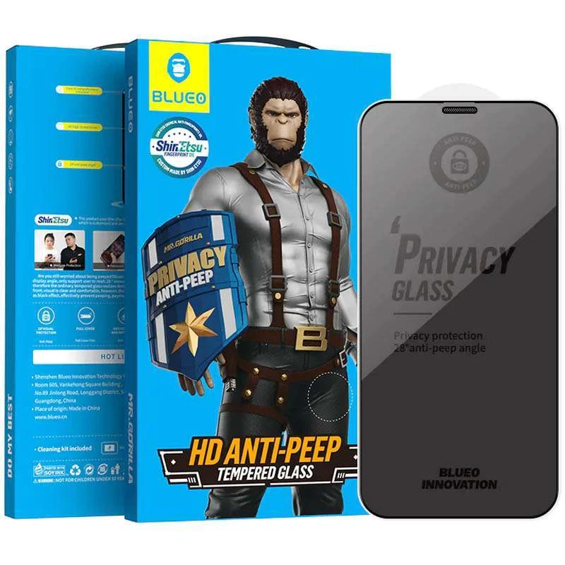 

Захисне скло Blueo Anti-Peep на Apple iPhone 12 Pro (6.1")
