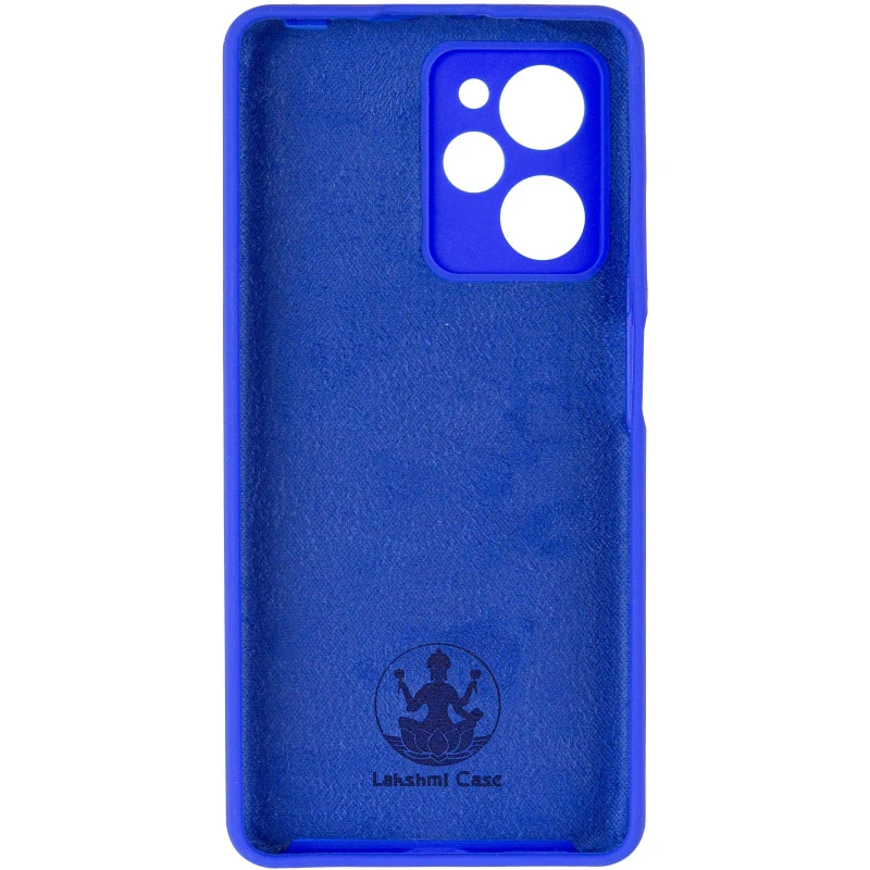 Чохол Silicone Case Lakshmi Plus з закритою камерою на Xiaomi Redmi Note 12 Pro 5G – Синій / Iris. Фото 4 з 6