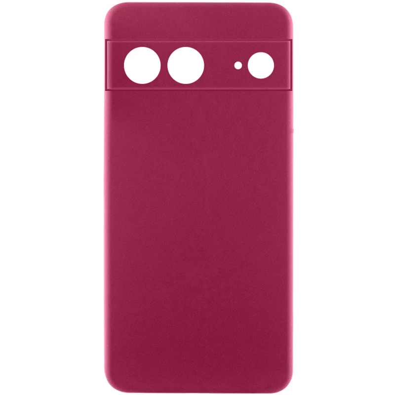 Чохол Silicone Cover Ummi Lakshmi Full Camera (AA) для Google Pixel 7 – Бордовий / Marsala. Фото 1 Чохол Silicone Cover Ummi Lakshmi Full Camera (AA) для Google Pixel 7 – Бордовий / Marsala. Фото 1 з 1