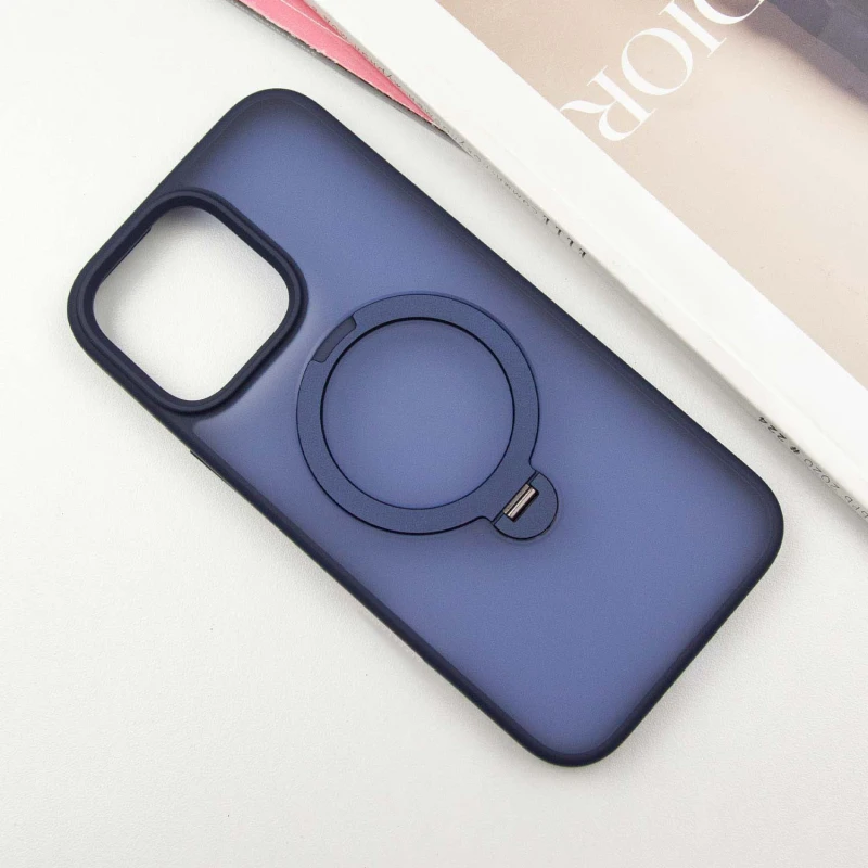 Чохол Ummi Colorful with MagSafe HQ Ring для Apple iPhone 15 Pro (6.1") – Dark Blue. Фото 2 з 8