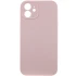 Чохол Silk Full Camera Protective (AA) NO LOGO для Apple iPhone 12 (6.1") – Рожевий / Chalk Pink. Фото 1 з 3