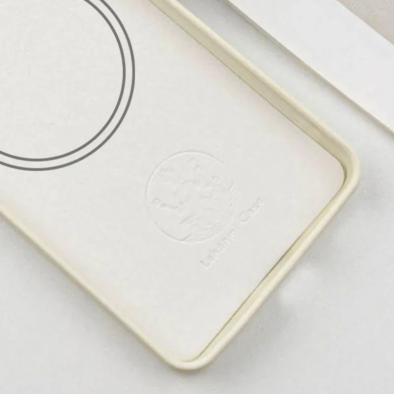 Чохол Silicone Cover Lakshmi Full Camera (AA) with Magnetic Fit для Google Pixel 7a – Білий / White. Фото 4 з 4