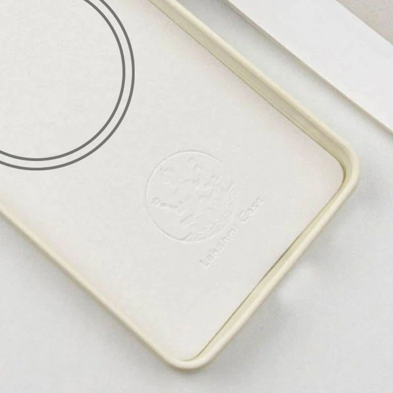 Чохол Silicone Cover Lakshmi Full Camera (AA) with Magnetic Fit для Google Pixel 9a – Білий / White. Фото 3 з 3