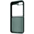 Чохол Foldables Silicone Cover Lakshmi (AAA) для Samsung Galaxy Z Flip7 – Зелений / Cyprus Green. Фото 5 з 9