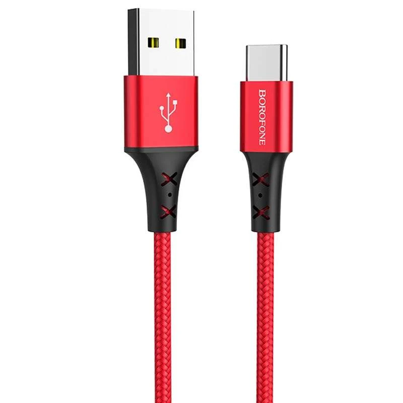 

Дата кабель Borofone BX20 Enjoy USB to Type-C (1m) (Червоний)