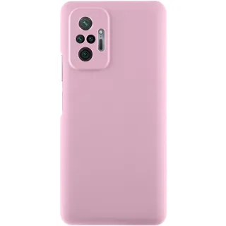 Чохол Silicone Case Lakshmi Premium із закритою камерою для Xiaomi Redmi Note 10 Pro — Рожевий / Rose Pink