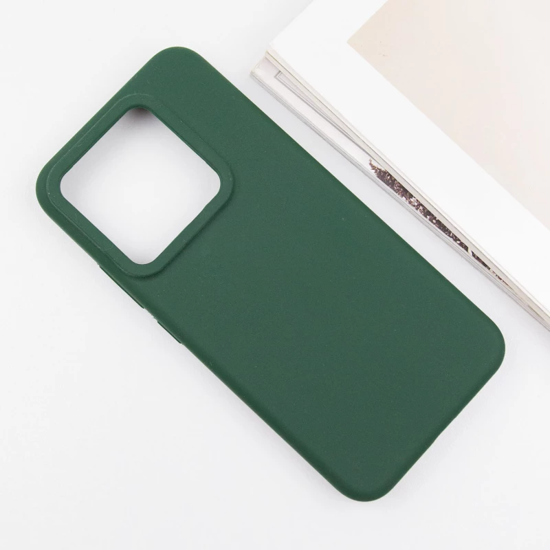 Чохол Silicone Case Lakshmi Premium на Xiaomi Redmi Note 13 5G – Зелений / Cyprus Green. Фото 6 з 10