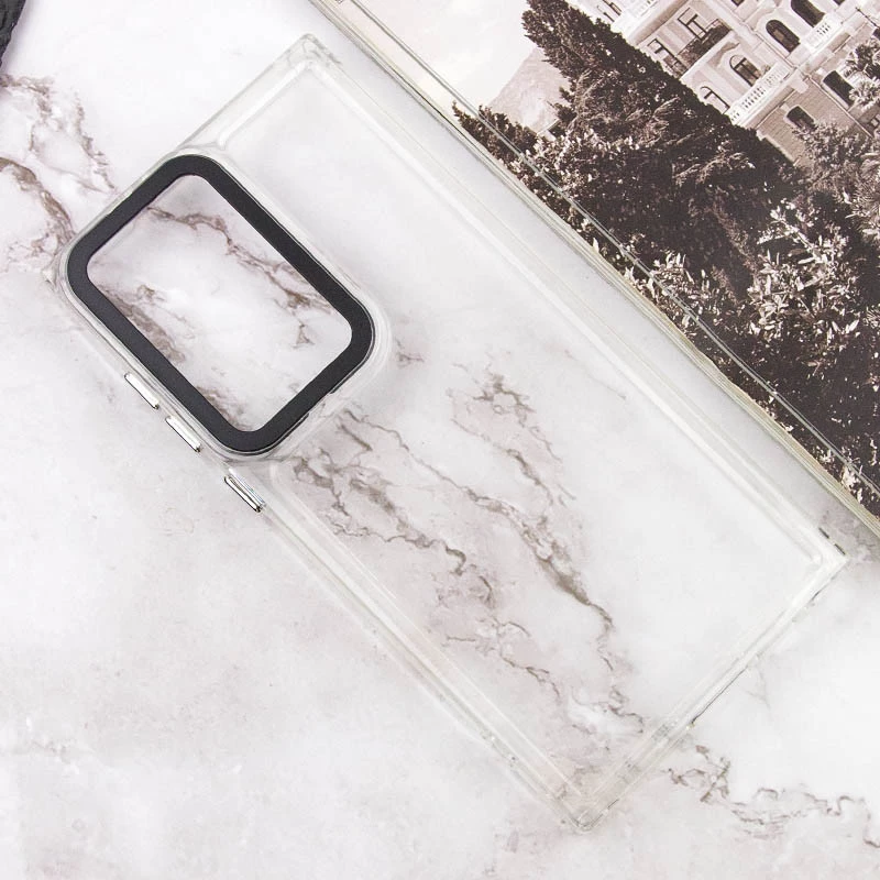 Кольоровий чохол TPU+PC на Samsung Galaxy S23 Ultra – Clear. Фото 3 з 9