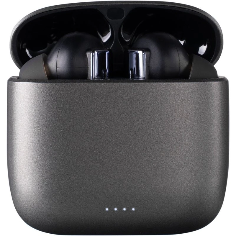 Бездротові TWS навушники Gelius Supreme GP-TWS049 ANC metal case – Grey. Фото 7 з 8