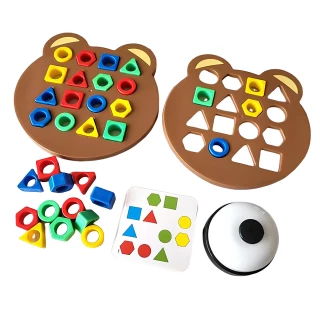 Настільна інтерактивна гра Ummi Shape Matching Game + answer bell фото 1 з 1