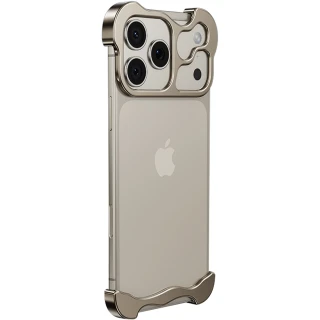 Чехол Minimalist Metal Bumper для Apple iPhone 17 Pro (6.3") фото 1 из 2