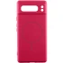 Чехол Silicone Cover Lakshmi Full Camera (AA) with Magnetic Fit для Google Pixel 8 Pro – Красный / Rose Red. Фото 1 из 1