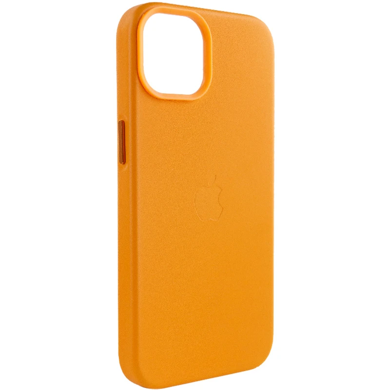 Шкіряний чохол Silicone Case Soft з MagSafe на Apple iPhone 14 (6.1") – Golden Brown. Фото 5 з 8