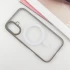 TPU+PC чохол Blueo Skin Friendly Frosted with MagSafe для Apple iPhone 16 – Сірий. Фото 2 з 6