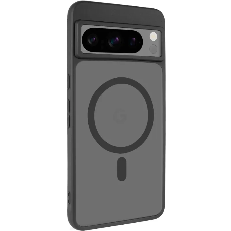 Чехол TPU Bloom with Magnetic Fit для Google Pixel 8 Pro – Black. Фото 2 из 7