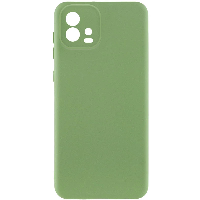 

Чехол Silicone Case Lakshmi с закрытой камерой для Motorola Moto G72 (Зеленый / Pistachio), Зелений / pistachio