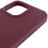 Чехол Silk Full Protective (AA) NO LOGO для Apple iPhone 16 Pro Max – Бордовый / Plum. Фото 11 из 12