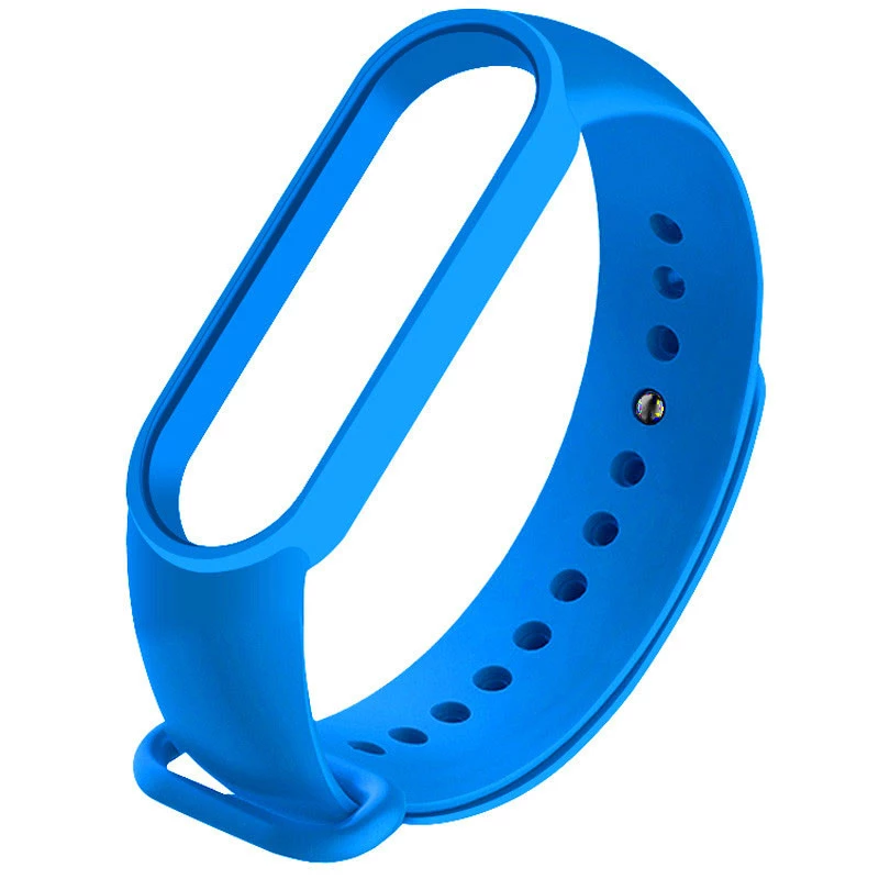 

Силиконовый ремешок для Xiaomi Mi Band 3/4 (Синий / Sapphire blue), Синій / sapphire blue