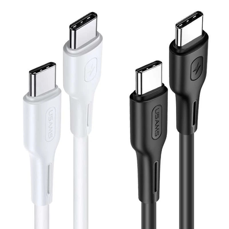 

Дата кабель USAMS US-SJ459 U43 Type-C to Type-C 100W PD (1.2m)