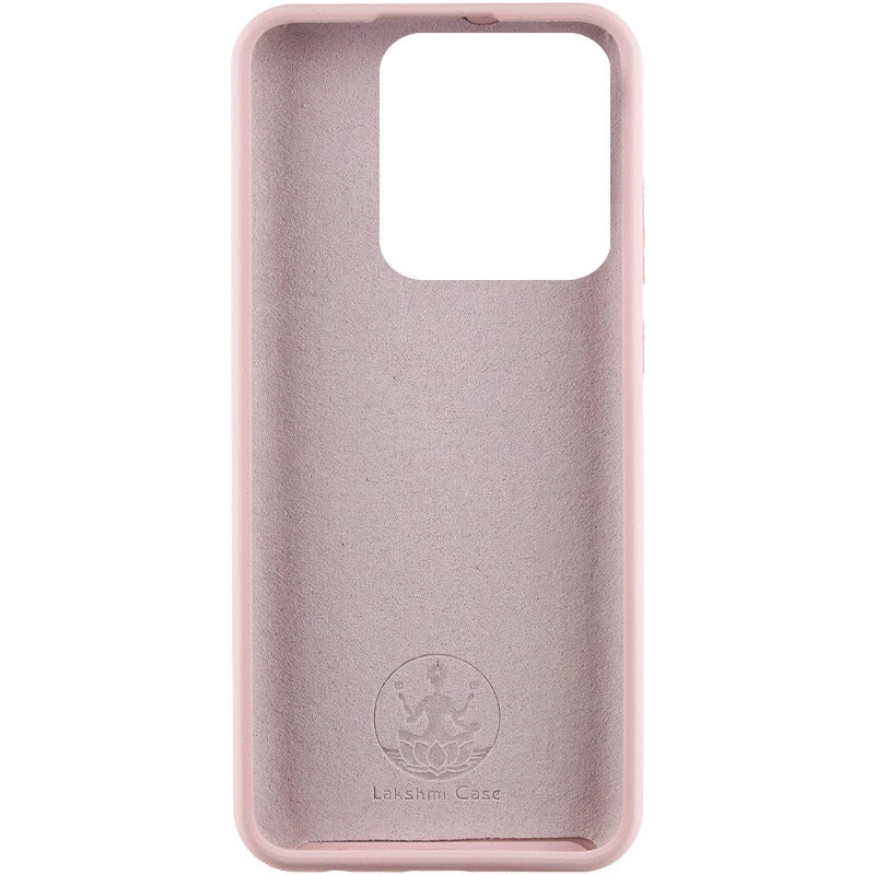 Чехол Silicone Case Lakshmi Premium Logo для Xiaomi Poco X6 – Розовый / Pink Sand. Фото 2 из 2