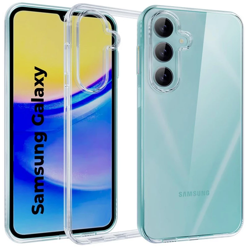 Ультратонкий силіконовий чохол 1мм на Samsung Galaxy A36 5G – Безбарвний (прозорий). Фото 1 з 2