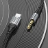 Аудио кабель Aux Hoco UPA26 Fresh Type-C to 3.5mm (1m) – Black. Фото 7 из 7
