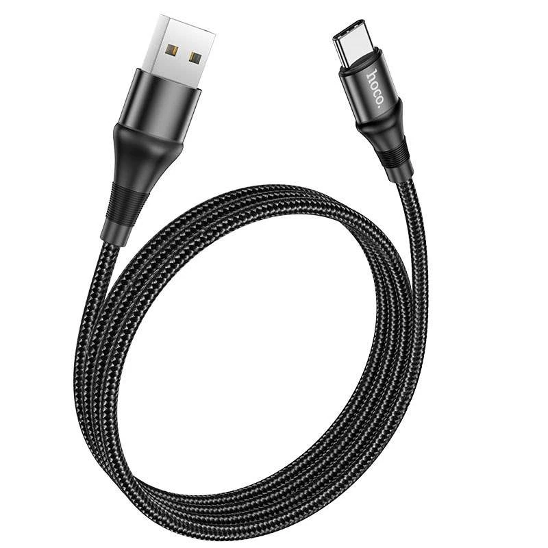 Дата кабель Hoco X50 "Excellent" USB to Type-C (1m) – Черный. Фото 3 из 6