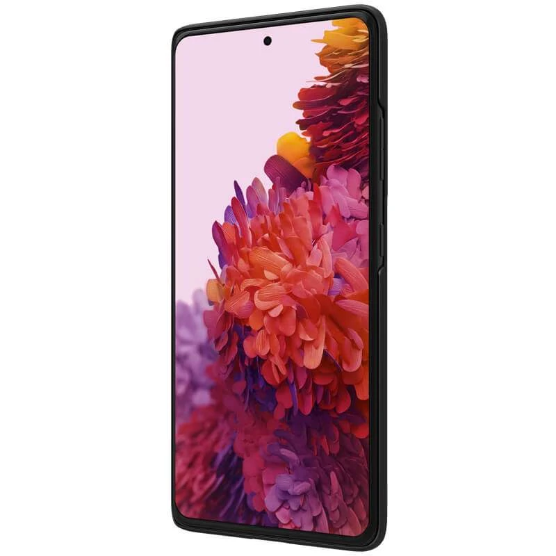 Пластикова накладка Nillkin Frost на Samsung Galaxy S21 Ultra – Чорний. Фото 8 з 8