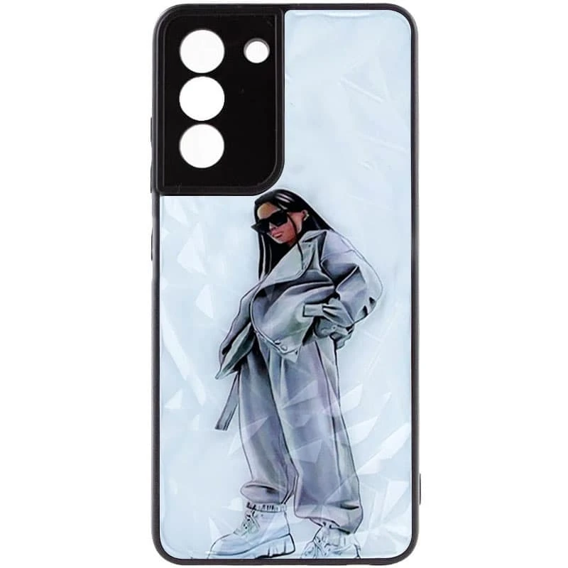

Скляний чохол Prisma Ladies на Samsung Galaxy S21 FE (Fashion Style)