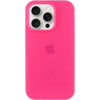 Чехол Silk Full Protective (AA) для Apple iPhone 15 Pro (6.1") — Розовый / Barbie pink