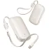 Портативний ЗП Power Bank Baseus EnerFill FC21 Qpow 3 Ultra 22.5W with cable 20000 mAh (PPFLS) – Natural Titanium. Фото 2 з 4