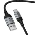 Дата кабель Hoco X121 Nuevo USB to Type-C 3A (1.5m) – Black. Фото 6 з 7