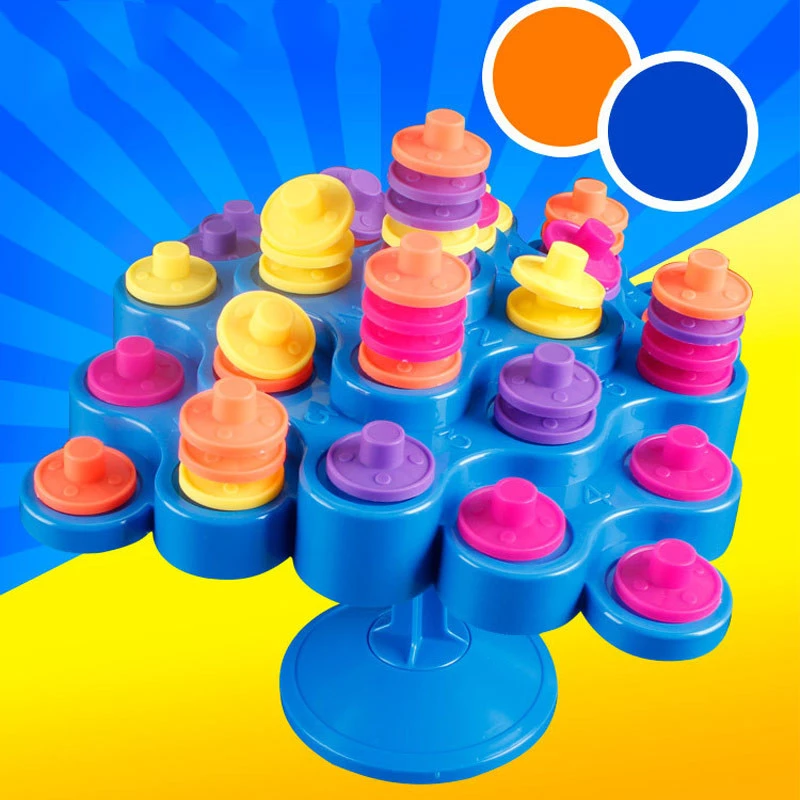 Настільна інтерактивна гра Ummi 707-30 Topple Tower Game – Blue. Фото 4 з 7