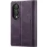 Шкіряний чохол-книжка CaseMe Velvet Matte для Samsung Galaxy Z Fold8 – Purple. Фото 2 з 6